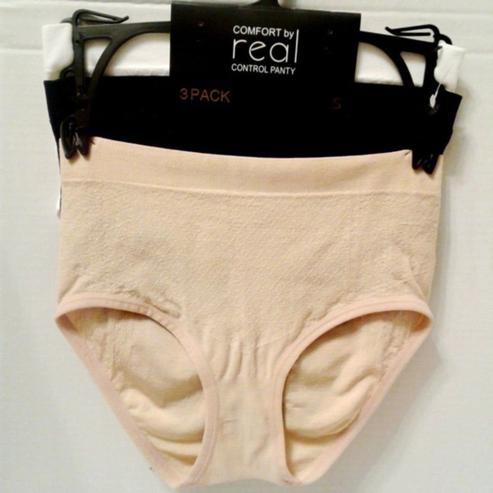 3pcs Real Shaping Women's Underwear Size S